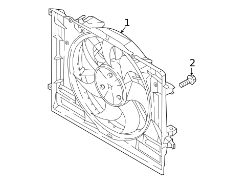 Cooling Fan, Clutch & Motor for 2023 Kia Stinger #0