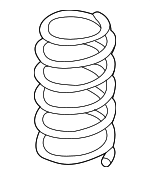 3QF411105H - Suspension: Spring for Volkswagen: Atlas, Atlas Cross Sport Image