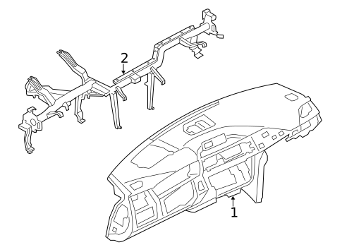 Instrument Panel for 2015 BMW 428i xDrive Gran Coupe #0