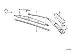 61611388119 - : Wiper Arm Left for BMW Image