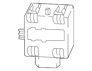 4M0907566G - Electrical: Blind Spot Detection System Warning Sensor for Audi Image