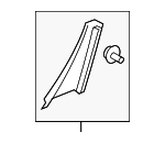 8479080J005PK - Body: Corner Trim for Suzuki: SX4 Image