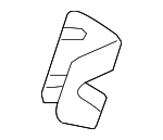 64315AG04AJC - Body: Lock Cover for Subaru: Legacy, Outback Image