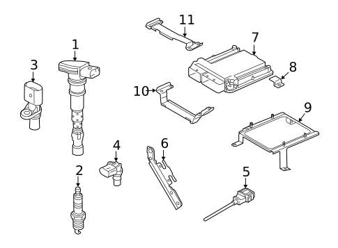 Ignition System for 2014 Audi R8 #0
