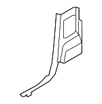 1DX52XDVAB - Body: Lock Pillar Trim for Mopar Image