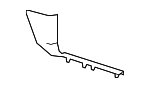 1DX72DK2AB - Body: Door Sill Plate for Mopar Image