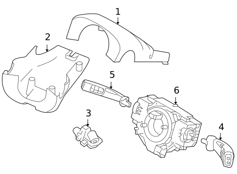 Switches for 2010 Volvo C30 #1