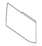 79900EZ15A - Body: Back Panel Trim for Nissan: TITAN, TITAN XD Image