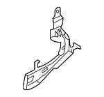 51247010977 - Body: Lock Cable Bracket for BMW: 745i, 745Li, 750i, 750Li, 760i, 760Li, Alpina B7 Image