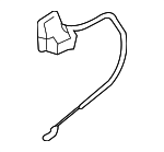 51247056412 - Body: Cable for BMW: 745i, 745Li, 750i, 750Li, 760i, 760Li, Alpina B7 Image