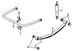4160070A01 - Suspension: Shock Absorber for Suzuki Image
