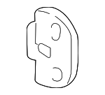 22645208 - Body: Striker Anchor Plate for Chevrolet: Cavalier, Classic, Malibu | Oldsmobile: Alero, Cutlass | Pontiac: Grand Am, Sunfire Image