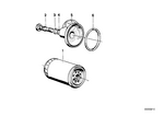 11421707779 - Engine: Oil Filter for BMW Image
