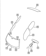 68081560AD - : Windshield for Mopar Image