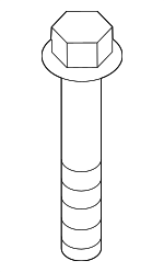 N91147201 - Body: Bumper Impact Bar Bolt for Audi Image