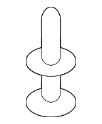 N90558401 - Body: Bumper Cover Rivet for Audi: A3, A3 Quattro, A4 allroad, A4 Quattro, A5 Quattro, A5 Sportback, A6 allroad, A6 Quattro, A7 Sportback, e-tron Quattro, e-tron S, e-tron S Sportback, e-tron Sportback, Q4 e-tron, Q4 e-tron Sportback, Q5, Q5 PHEV, Q5 Sportback, Q6 e-tron, Q8 e-tron, Q8 e-tron Sportback, RS3, RS5, RS5 Sportback, RS6 Avant, RS7 Sportback, S3, S4, S5, S5 Sportback, S6, S7 Sportback, SQ6 e-tron, SQ8 e-tron, SQ8 e-tron Sportback, TT Quattro, TT RS Quattro, TTS Quattro Image