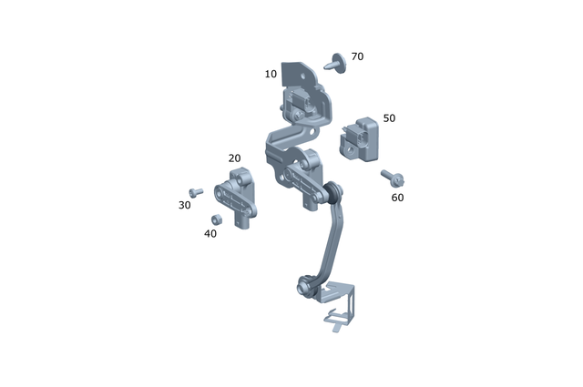 7929 - Front Axle: Hexalobular Screw for Mercedes-Benz Image image