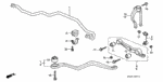 51810SS0004 - Chassis: BUSH, SHOCK ABSORBER (YAMASHITA) for Honda Image