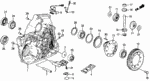 23225PH0000 - Transmission - Automatic: PLATE, OIL GUIDE for Honda Image