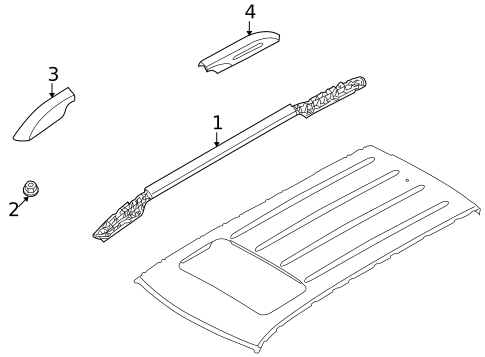 Roof Rack for 2009 Kia Borrego #0