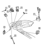 4763135 - Electrical: Headlamp Switch for Mopar Image