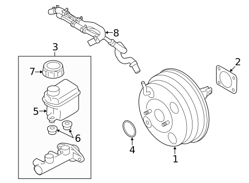 Hydraulic System for 2012 Hyundai Azera #0