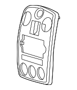 YW821Z2AI - Body: Center Bezel for Chrysler: PT Cruiser Image