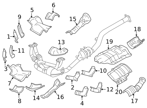 Heat Shields for 2022 Subaru Impreza #0