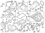 11428637821 - Engine: Oil Filter Housing Gasket for BMW Image