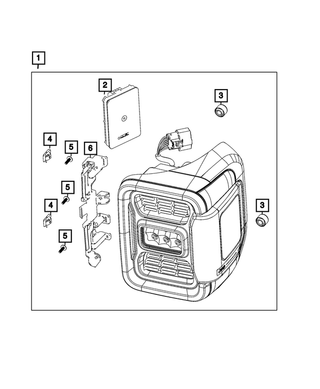 68518257AA - Electrical: U-nut for Mopar Image