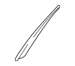 30022261 - Body: Windshield Pillar Trim for GM Image