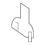 68172EZ00A - Body: Stay for Nissan: TITAN, TITAN XD Image