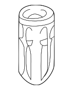 88894174 - Electrical: Boot for Buick: Rainier | Chevrolet: Colorado, Trailblazer, Trailblazer EXT | GMC: Canyon, Envoy, Envoy XL, Envoy XUV | Hummer: H3 | Oldsmobile: Bravada Image