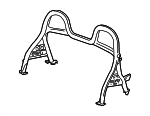 98758001101D08 - Body: Roll Bar for Porsche: Boxster Image