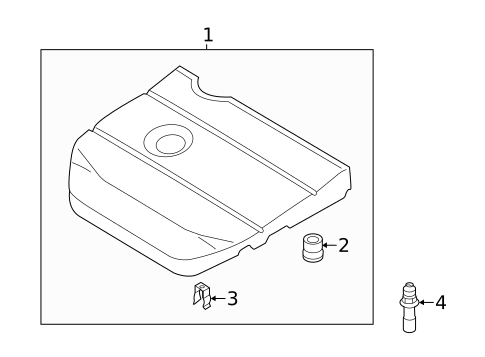 Engine Appearance Cover for 2014 Mazda 5 #0