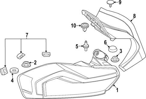 Tail Lamps for 2024 BMW 230i xDrive #0