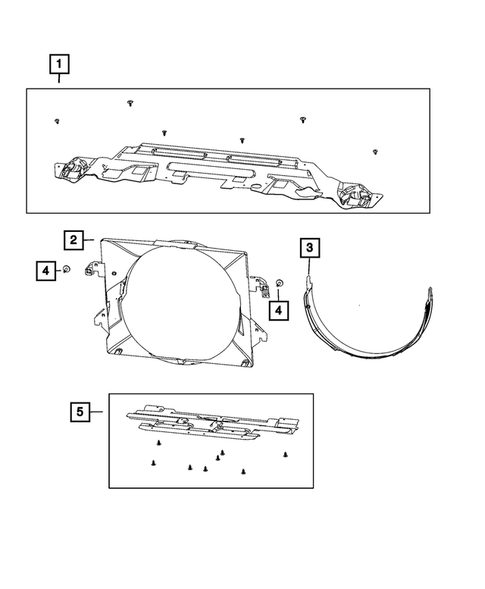 Radiator and Related Parts; Charge Air Cooler for 2022 Ram 1500 Classic #3