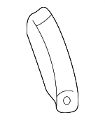 WQ02BD1AA - Body: Grip Handle for Dodge: Ram 1500, Ram 2500, Ram 3500 Image