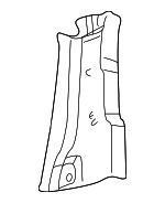 5GY69BD5AF - Body: Lower Center Pillar Trim for Dodge: Ram 1500, Ram 2500, Ram 3500 Image