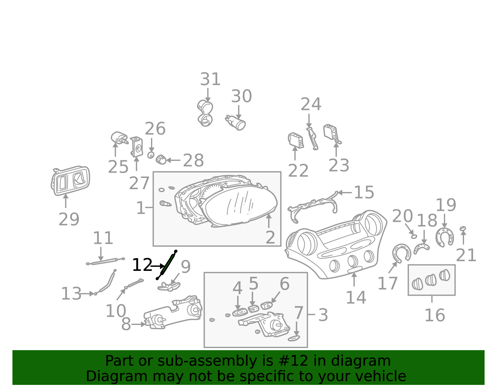 Genuine Official Toyota Control Cable part# 55908-52010 for 2000-2005 ...