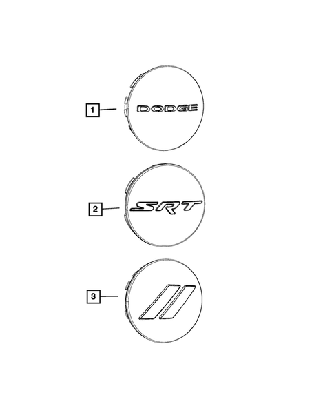 Wheel Covers and Center Caps for 2018 Dodge Durango #0