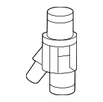 16577F2090 - Belts &amp; Cooling: 2022-2024 Toyota Corolla Cross - Radiator Coolant Hose Adapter for Toyota: Corolla Cross Image