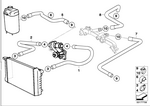 11531745595 - Engine: Water Hose for BMW Image