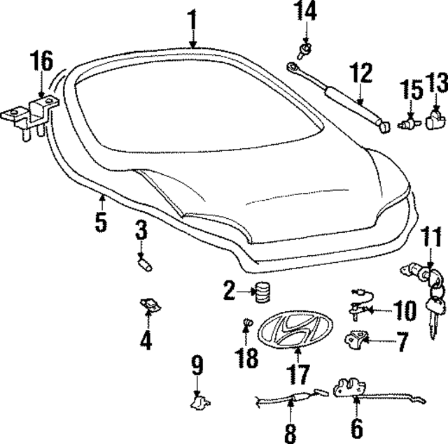8177027002 - : Support Cylinder for Hyundai Image