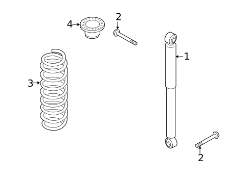Shocks & Components for 2009 Suzuki Grand Vitara #0