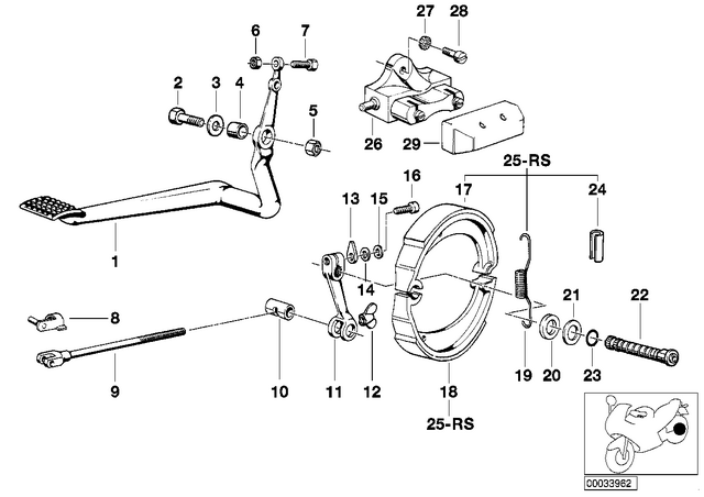 34211242610 - : Tension Spring            for BMW-Motorrad Image