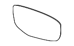 68188636AA - Body: Mirror Glass for Mopar Image