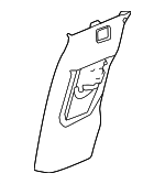 86527315 - Body: Door Pillar Post Trim Set for GM Image