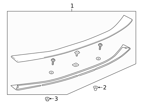 Spoiler for 2021 Chevrolet Camaro #0