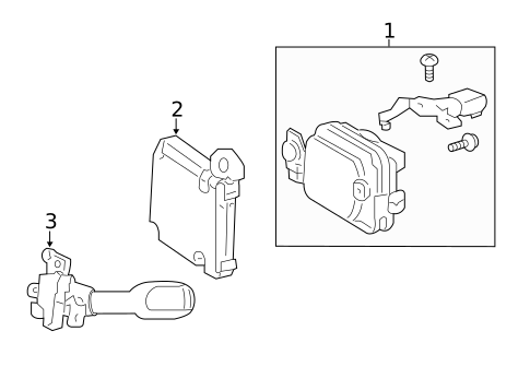 Cruise Control System for 2018 Toyota RAV4 #0
